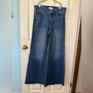 Sofia Jeans Margot Wide Leg High Rise by Sofia Vergara Size 8